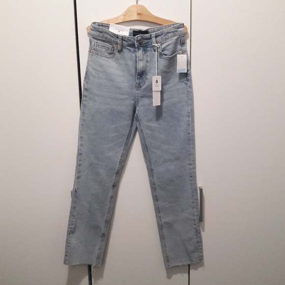 Sanctuary Denim High Rise Straight Good Vibes - Picture 2 of 10